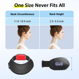 Comfytemp collar cervical lavado fácil: higiene diaria sencilla.