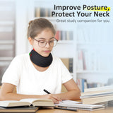 Comfytemp collar cervical luz roja: iluminación para relajación del cuello.
