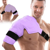 Comfytemp hombro: envoltura de hielo para alivio inmediato del dolor.