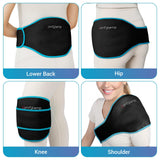 Comfytemp conjunto reutilizable-uso doméstico para dolor lumbar.