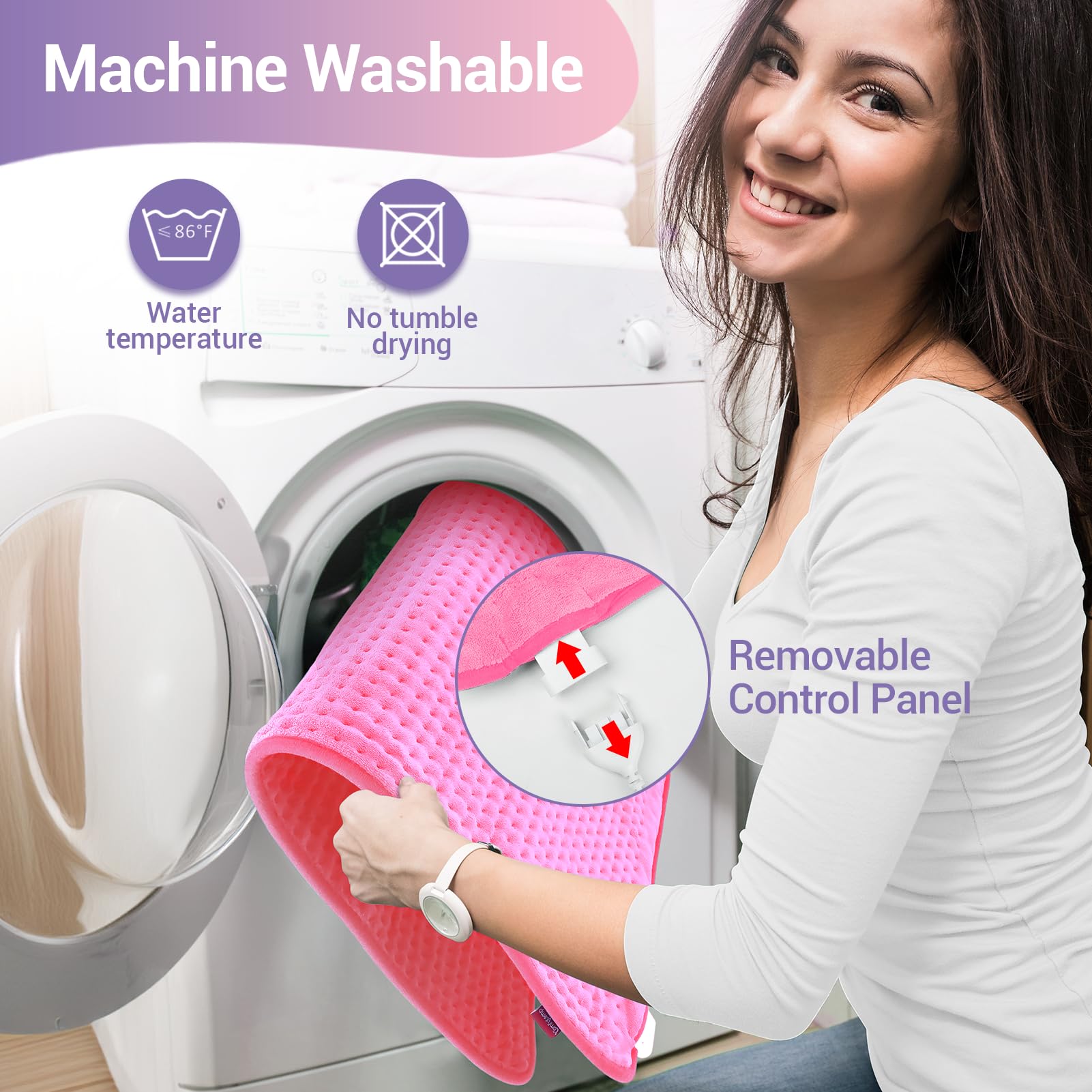 Control de tres temperaturas Comfytemp para confort personalizado.