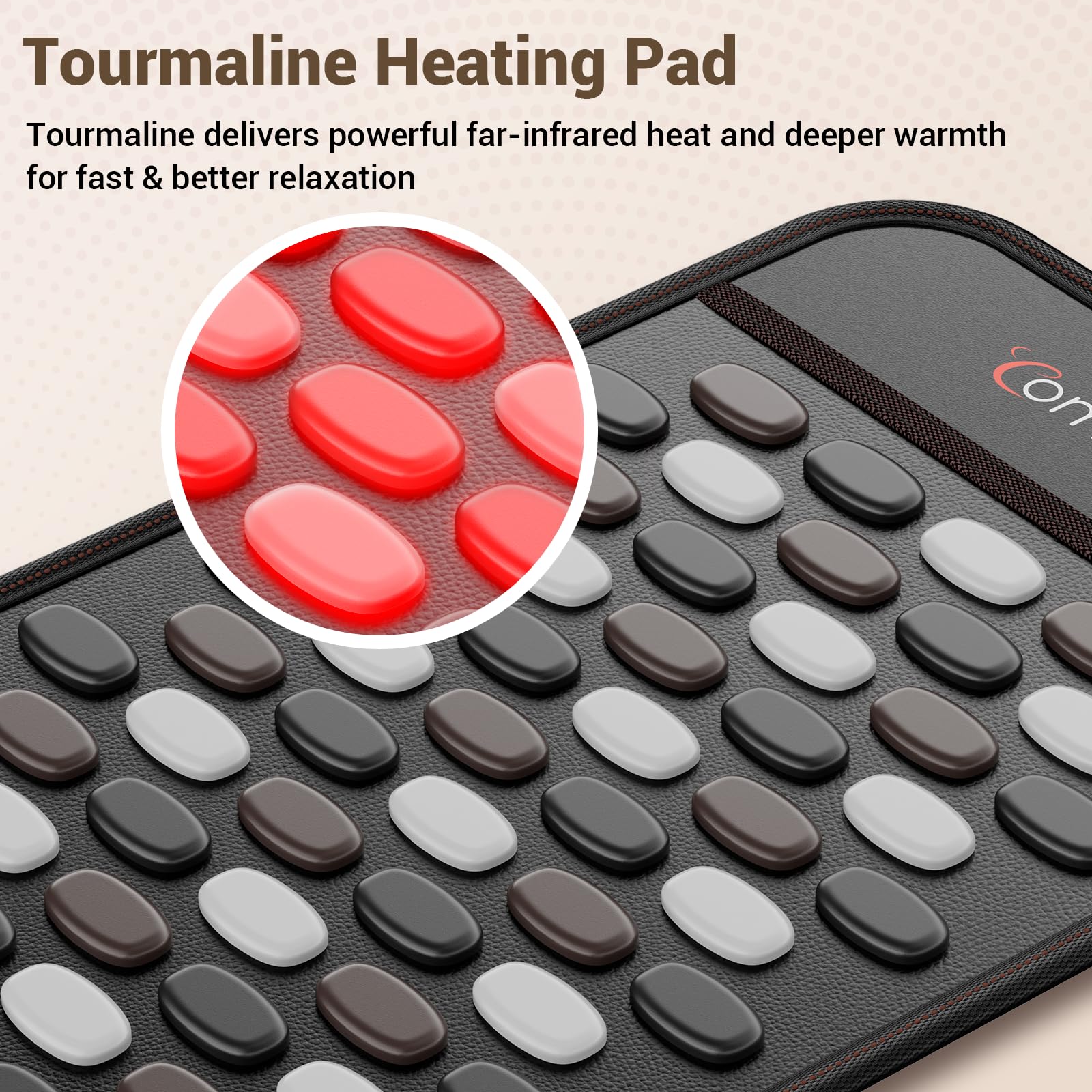 Controles de 6 niveles de calor de Comfytemp para elegir temperatura ideal