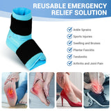Comfytemp correas ajustables para tobillo permiten ajuste cómodo.