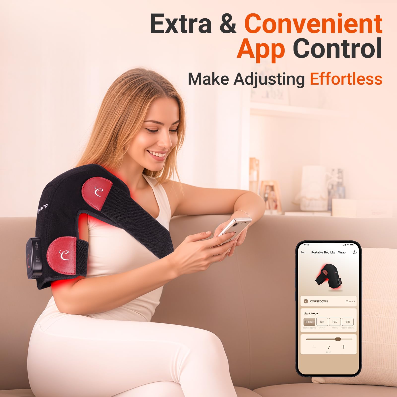 Diseño 3D de Comfytemp para ajuste cómodo en el hombro