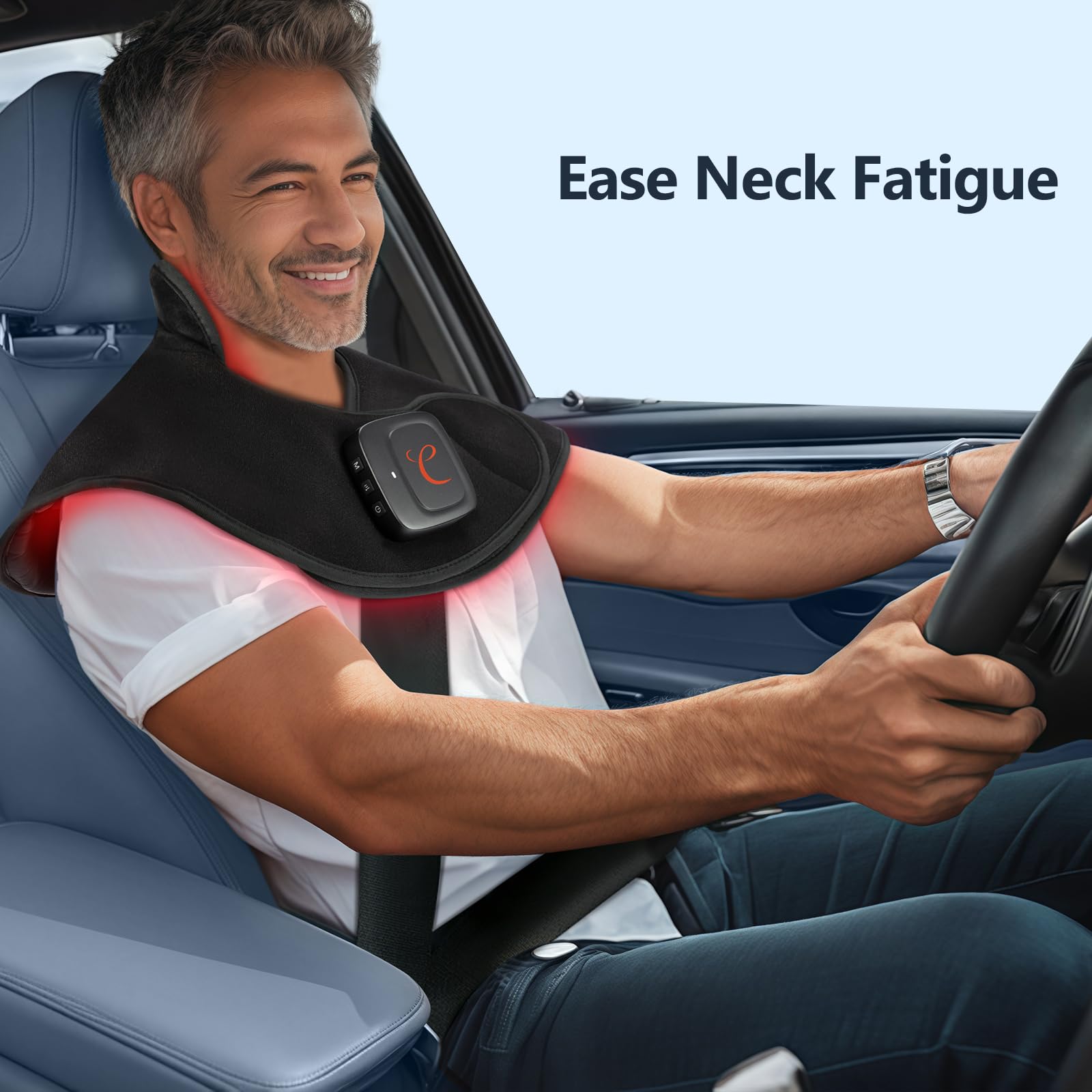 Diseño ergonómico para cuello, ajuste seguro y cómodo