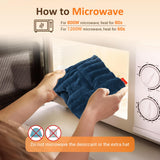 Diseño ergonómico y tejido suave de Comfytemp para uso cómodo.