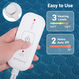Colchoneta Comfytemp diseño seguro con apagado automático para seguridad