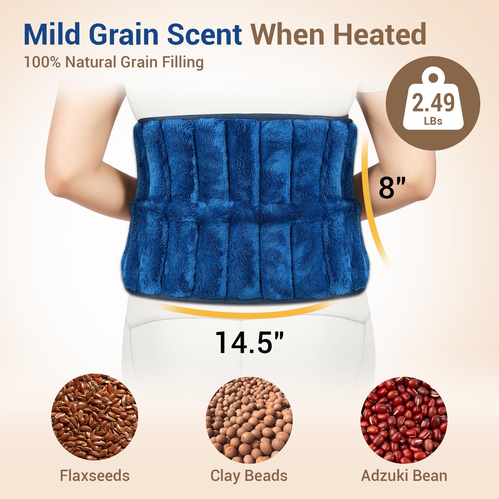 Comfytemp Diseño Tridimensional con Soporte y Calor Uniforme
