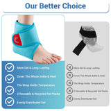 Comfytemp doble-paquete-frio permite tratamiento en ambos tobillos.