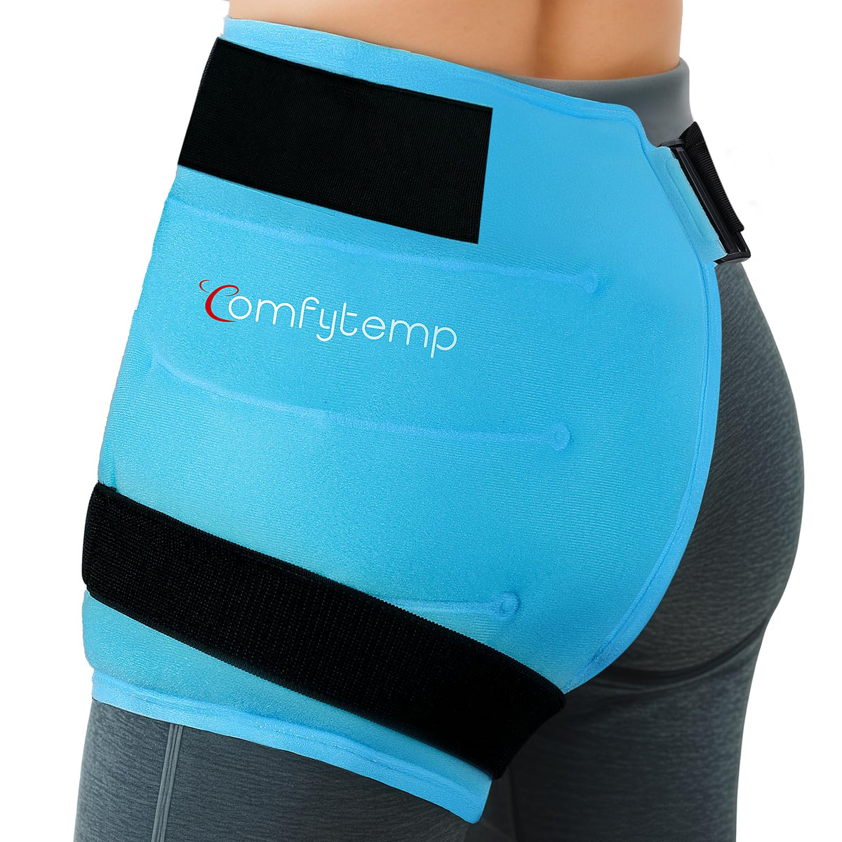 Comfytemp Envoltura de hielo para cadera, alivio localizado y cómodo uso diario.