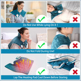 Extensión de cuello de 2 pulgadas en la almohadilla Comfytemp para mejor ajuste.
