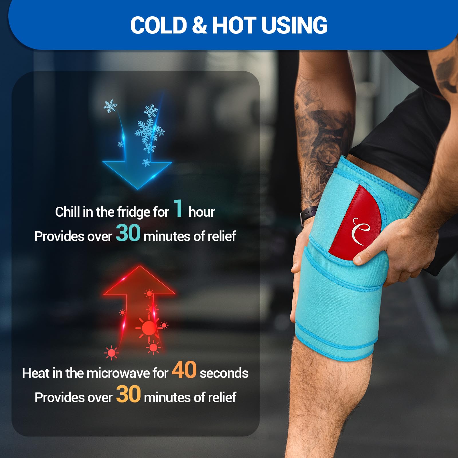 Comfytemp funda lavable y cierre doble para higiene.