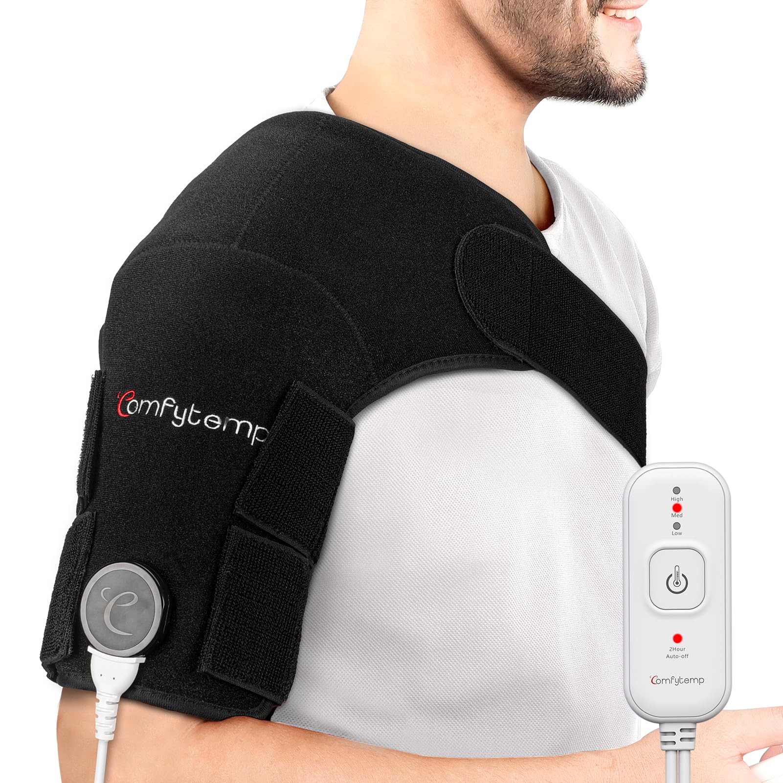 Comfytemp hombro calor con banda ajustable para relajación diaria