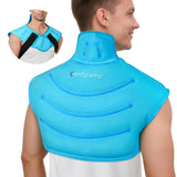 Comfytemp Ice Pack Grande para cuello y hombros, cobertura amplia para alivio localizado.