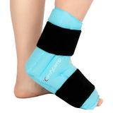 Comfytemp envoltura de hielo para pie y tobillo, cobertura completa y alivio focal.