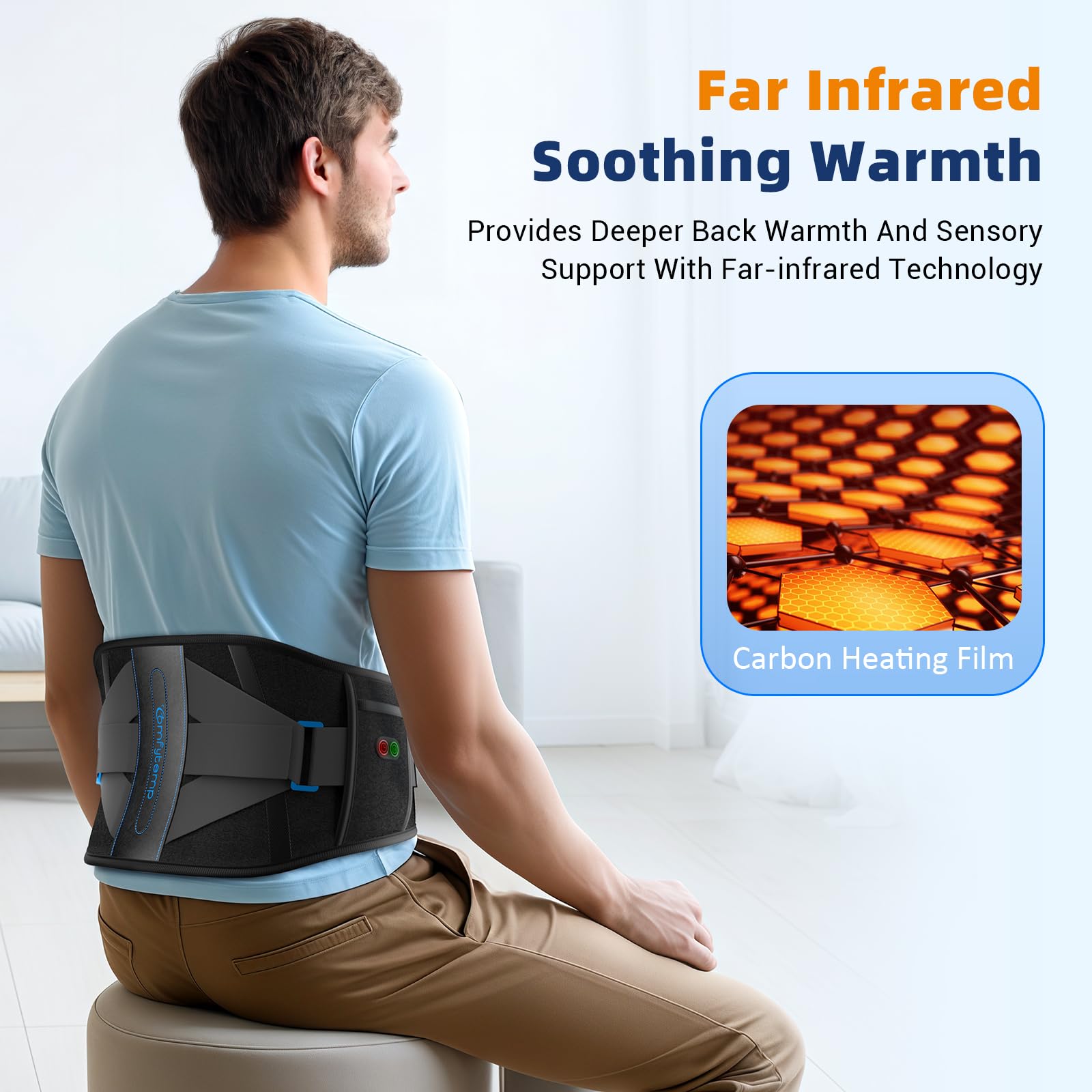 Comfytemp instrucciones de carga 5V-2A para carga segura