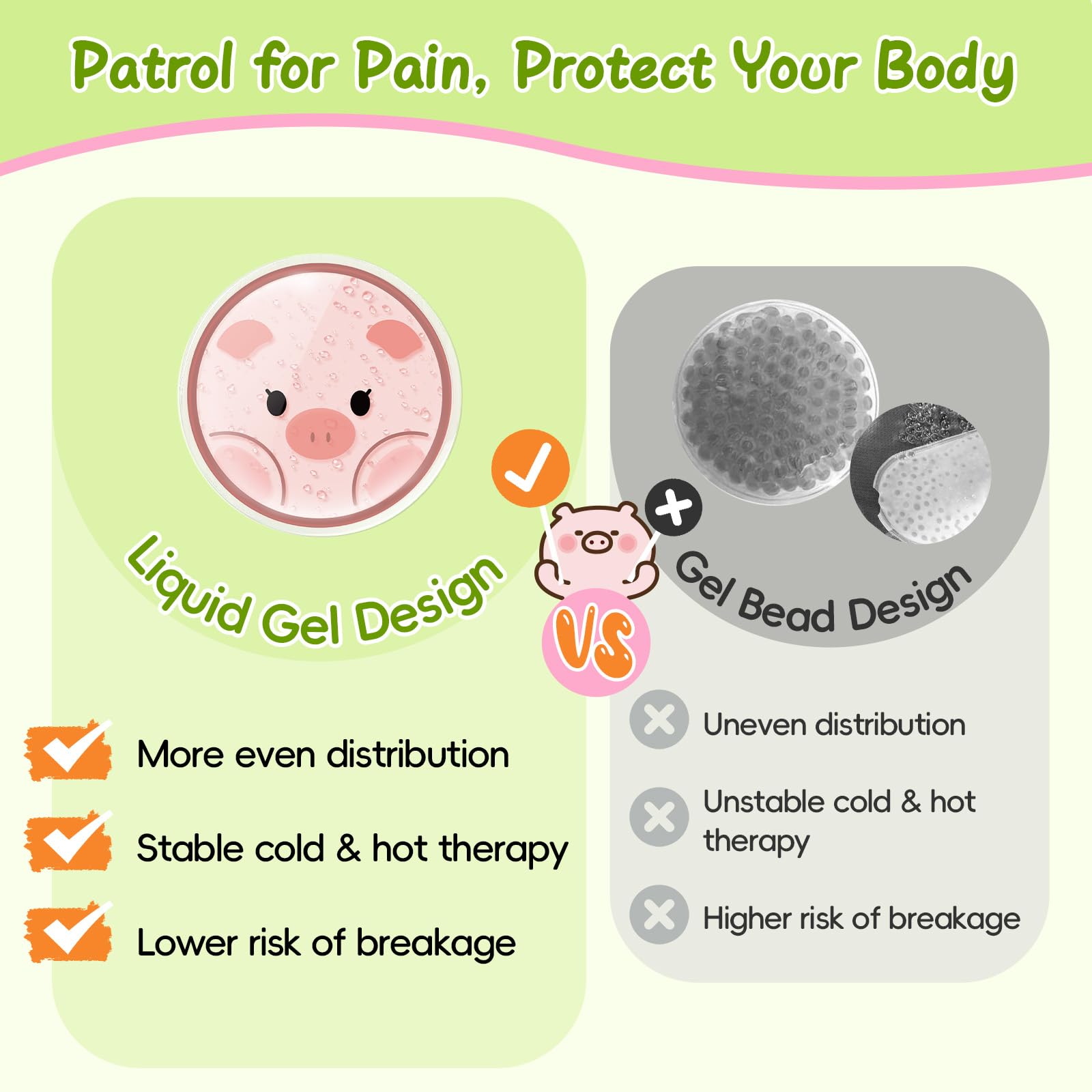 Comfytemp pack panda: refrigeración suave para inflamaciones menores