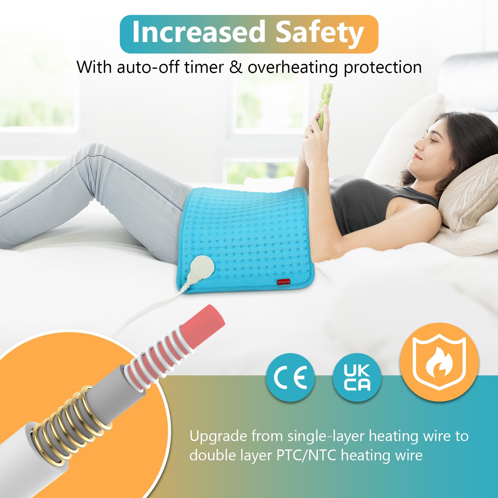 Comfytemp lavable-facil-de-lavar: fácil limpieza para uso diario.