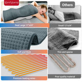 Comfytemp manta calientadora, lavable-a-maquina para limpieza fácil.