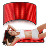 La manta de luz roja Comfytemp cubre la espalda para relajación diaria.