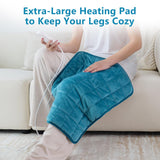 Comfytemp manta pesada con apagado automático de 2h para seguridad.