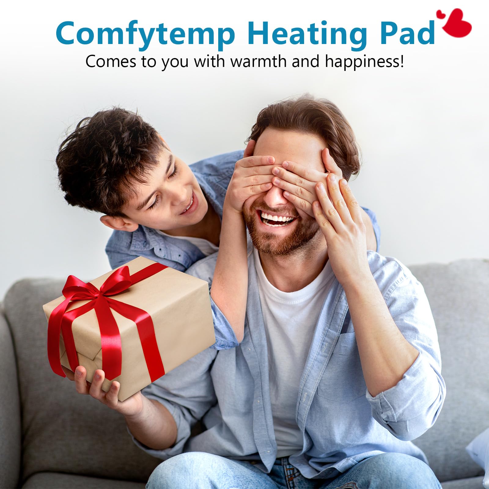 Comfytemp manta pesada de franela suave para un tacto cómodo.