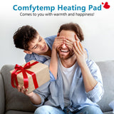 Comfytemp manta pesada de franela suave para un tacto cómodo.