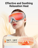 Comfytemp masaje ocular con música integrada para descanso