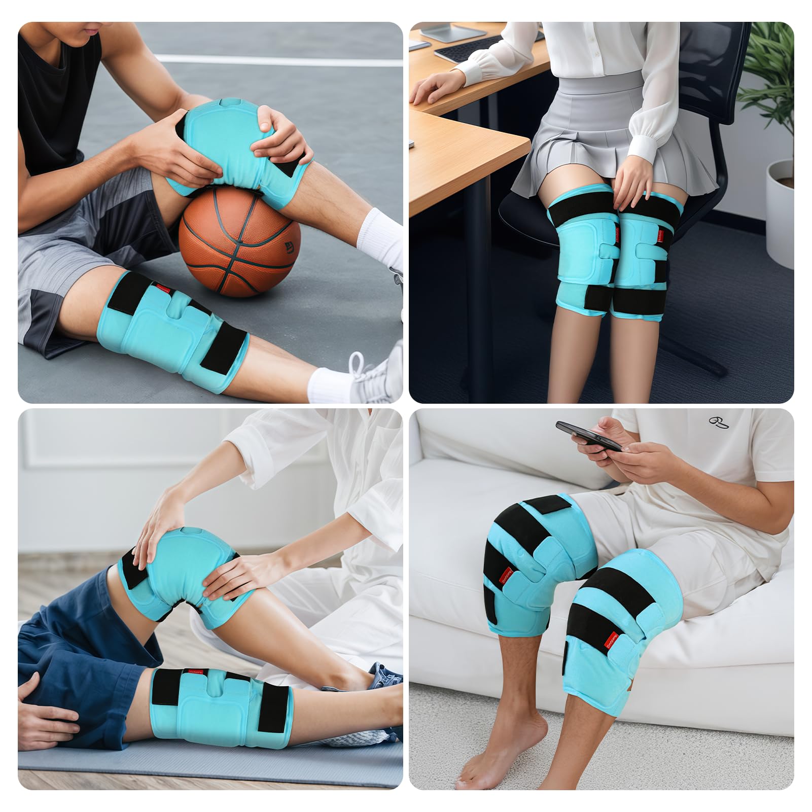 Material de neopreno suave de Comfytemp que se ajusta bien y es cómodo.