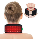 Comfytemp envoltura de cuello con luz roja 660nm e infrarrojo cercano para relajación.