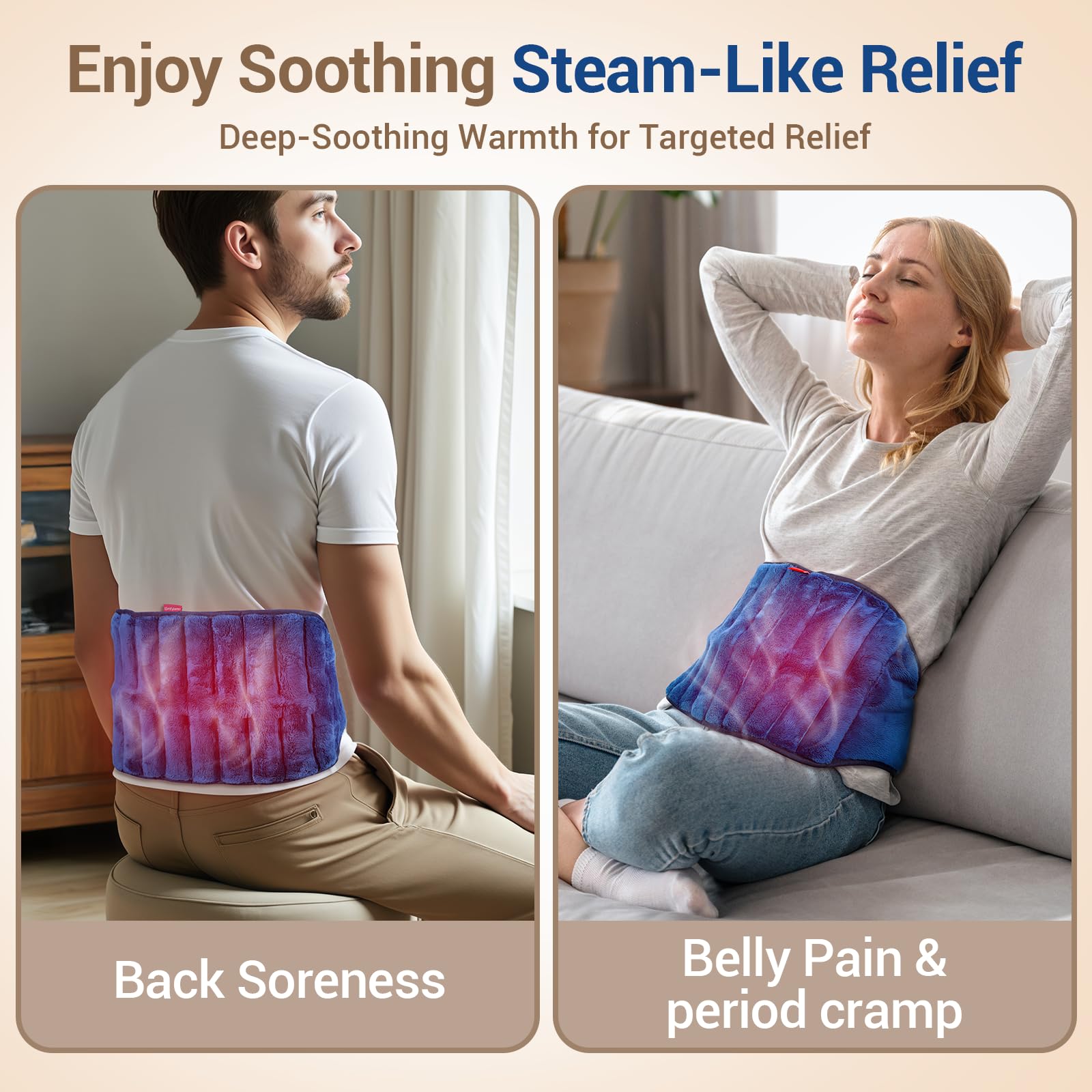 Comfytemp Revestimiento de Franela Suave para una experiencia agradable