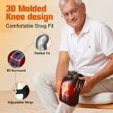 Comfytemp rodilla masaje vibración 5 modos para personalizar la experiencia.