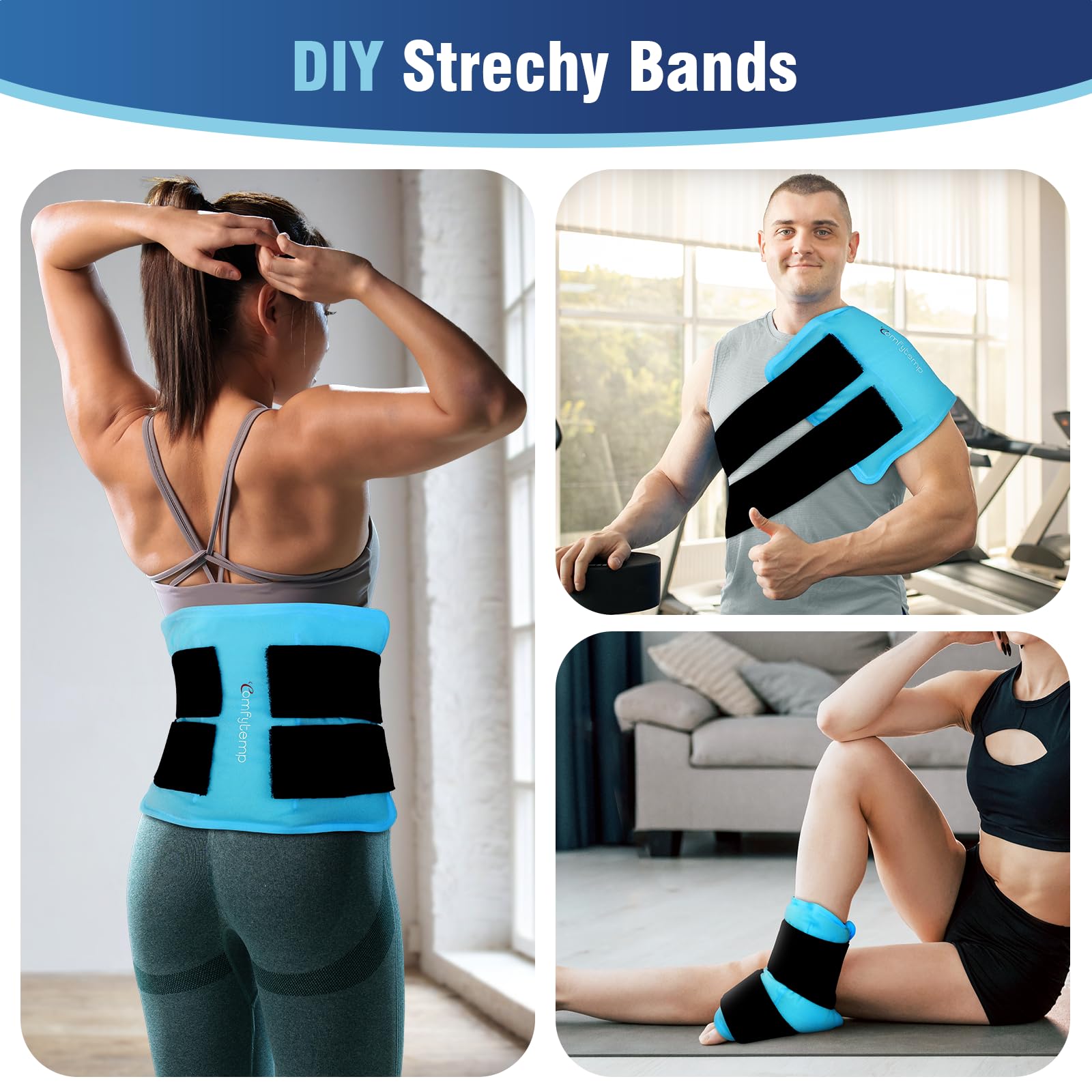 Comfytemp soporte tras cirugía, opción práctica para alivio.
