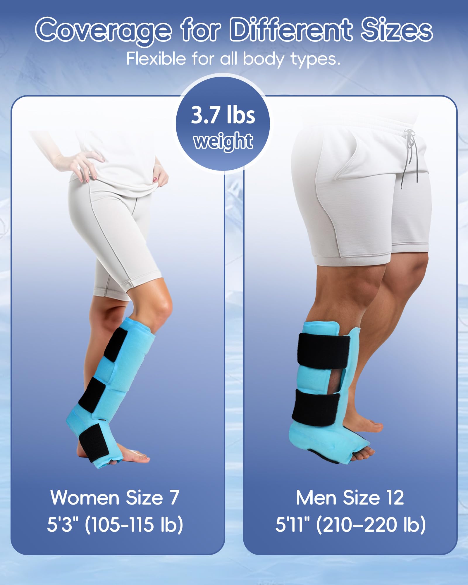 Comfytemp terapia doble frío-calor para reducir inflamación y rigidez.