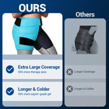 Comfytemp terapia frío-calor para cadera, sesión extendida para recuperación.