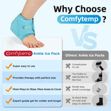 Gel de grado profesional de Comfytemp permanece flexible al enfriar.