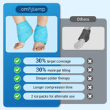 Comfytemp Tobillo XL con dos unidades para uso en ambos tobillos.