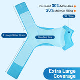 Comfytemp Tobillo XL gel de grado profesional 30% más frío para alivio prolongado.