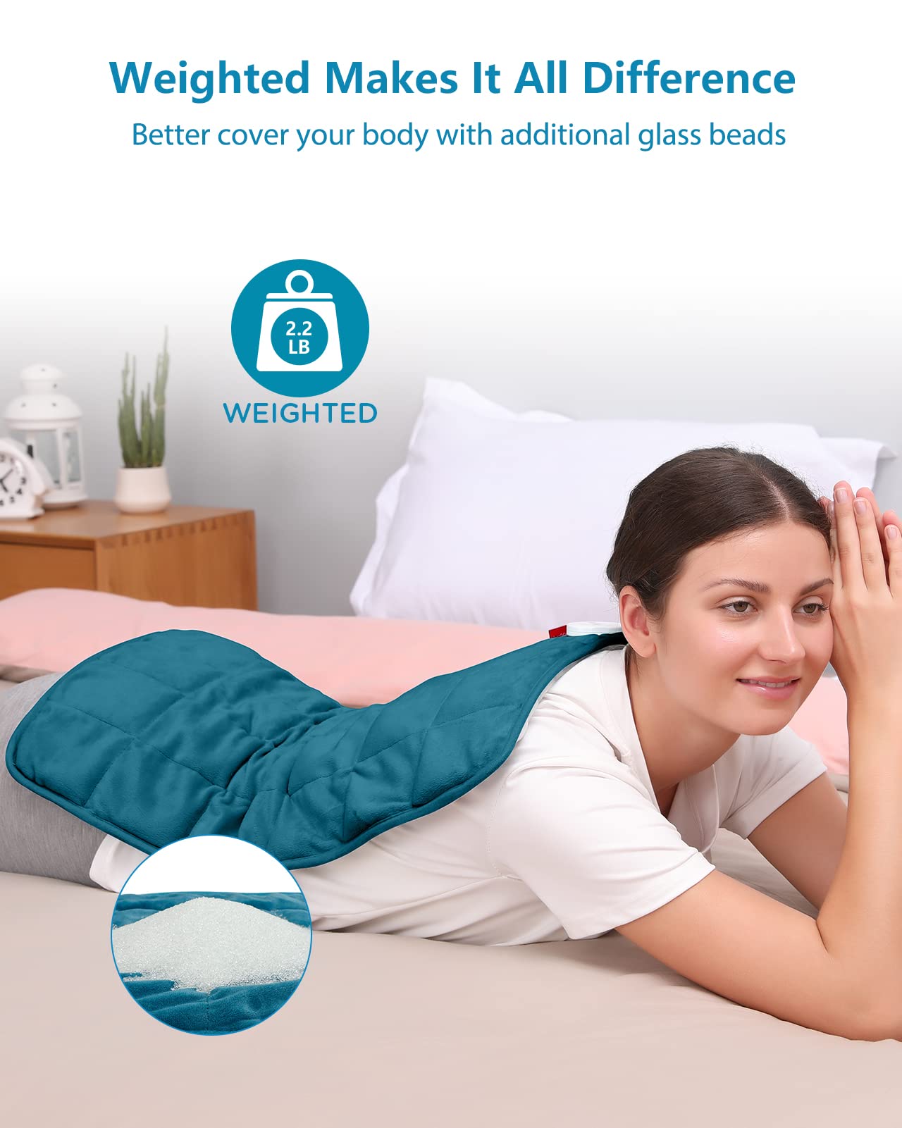 Comfytemp tres niveles de calor para confort personal diario