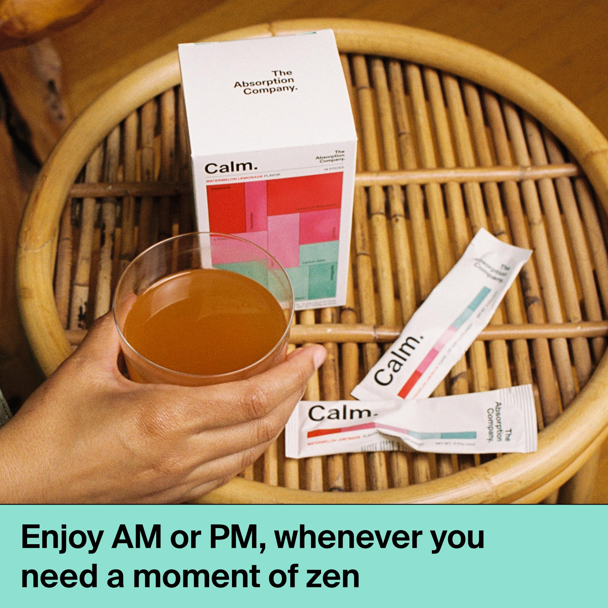 Notas sensoriales de Calm Drink Mix para experiencia agradable