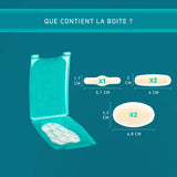 Caja de curitas Compeed 5 piezas, solución para ampollas.
