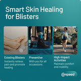 Compeed tiritas para ampollas en dedos: aplicación suave que se adapta al movimiento.