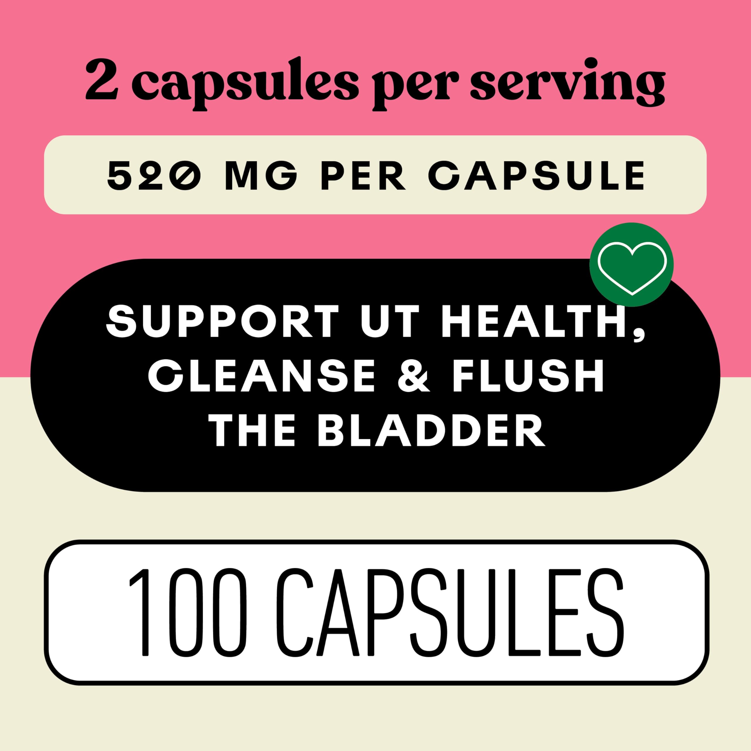Complete Natural Products D Mannose 520 mg uso diario cómodo