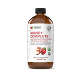 Complete Natural Kidney Complete, etiqueta frontal clara con ingredientes clave para un vistazo rápido.