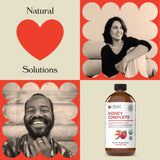 Complete Natural Kidney Complete, ingredientes clave resaltados para un perfil natural y equilibrado.