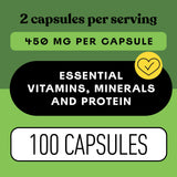 Complete Natural Products Alfalfa Pura, dosis diaria para facilitar hábitos saludables