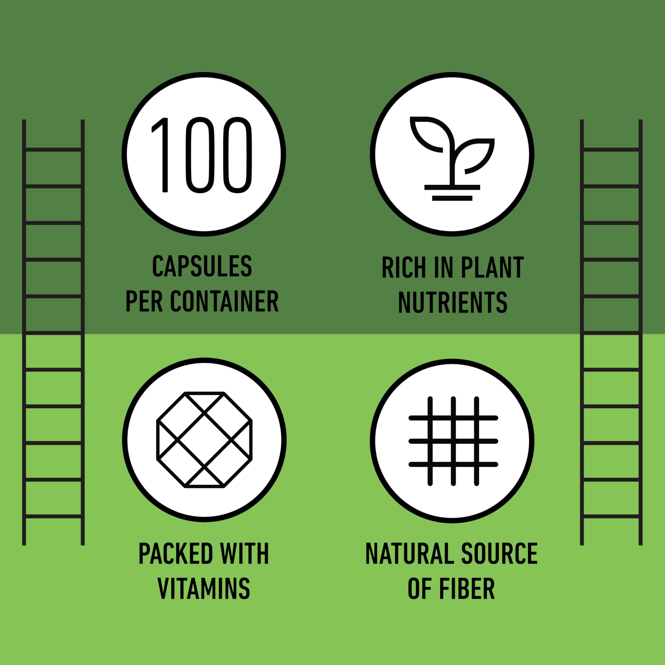 Complete Natural Products Alfalfa Pura, embalaje sostenible y reciclable