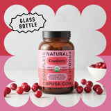 Complete Natural Products cápsulas basadas en planta con arándano para bienestar