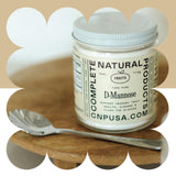 Polvo de Complete Natural Products D‑Mannosa con absorción rápida frente a cápsulas