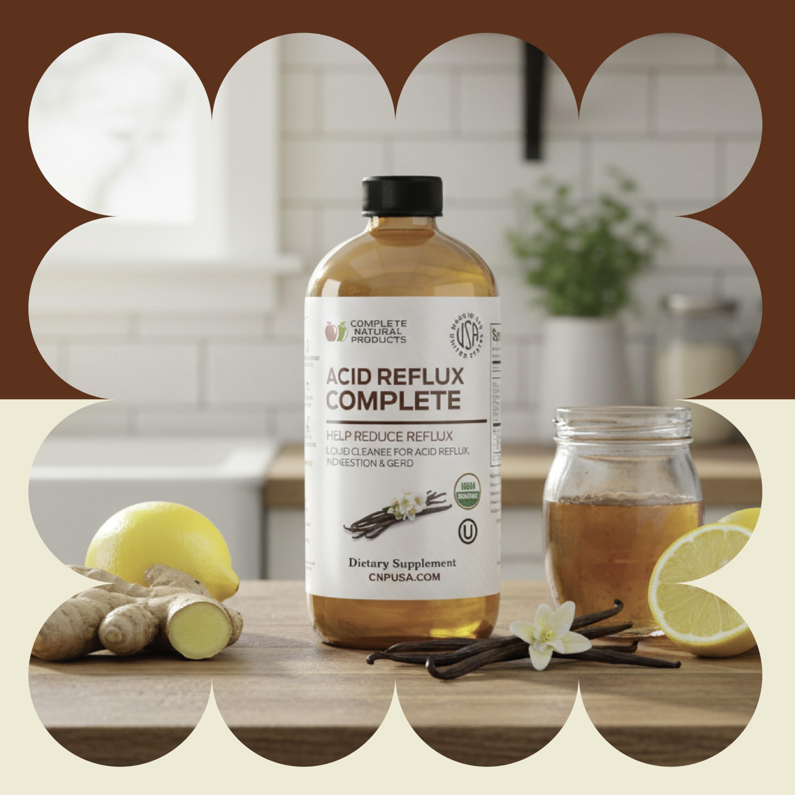 Complete Natural Products fórmula orgánica, ingredientes cuidadosamente seleccionados para bienestar digestivo